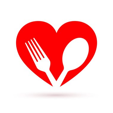 sağlıklı gıda simgesi. vektör çizim.