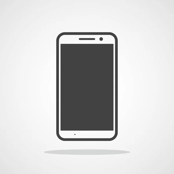 Икона смартфона. Векторная иллюстрация — стоковый вектор
