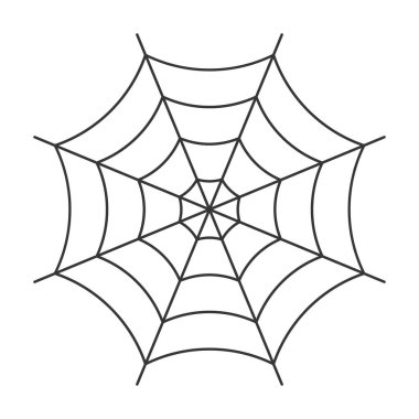 Vektör örümcek ağı arkaplanı. Cadılar Bayramı örümcek ağı