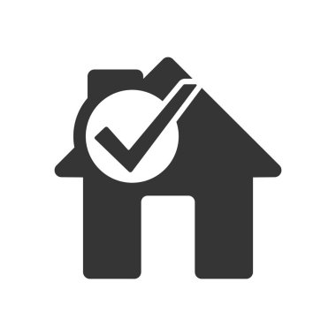 Ev simgesi - vektör.