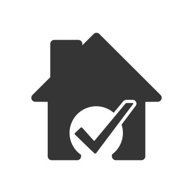 Ev simgesi - vektör.