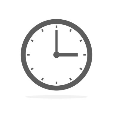 Saat vektör simgesi