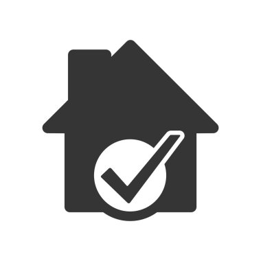 Ev simgesi - vektör.