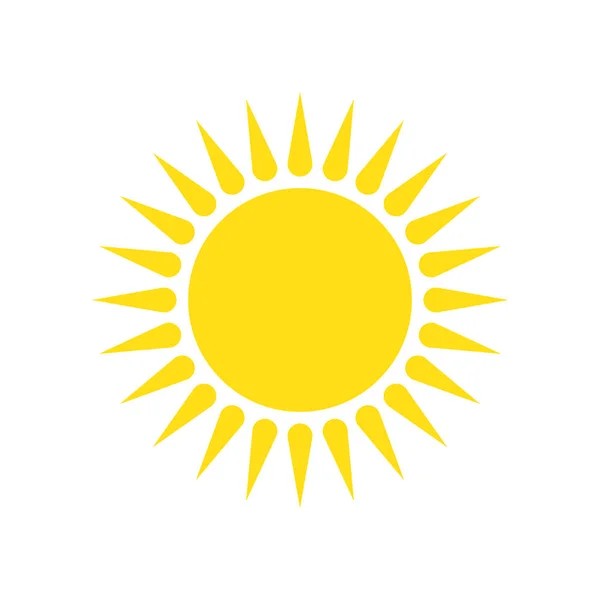Ikona słońca - wektor. — Wektor stockowy