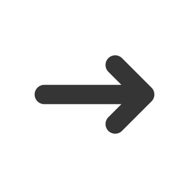 Ok simgesi - vektör.