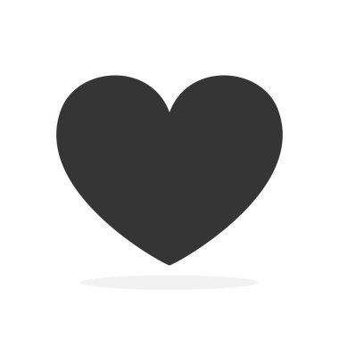 Kalp simgesi - vektör