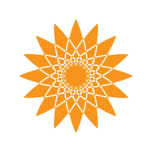 Ícone de mosaico sol - vetor . —  Vetores de Stock
