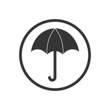 Şemsiye Icon - vektör.