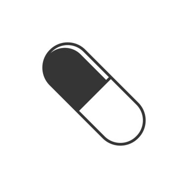 Vektör İksir simgesi izole edildi.