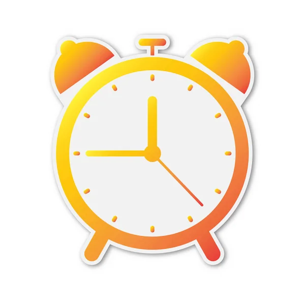 Vector de color icono del reloj . — Vector de stock