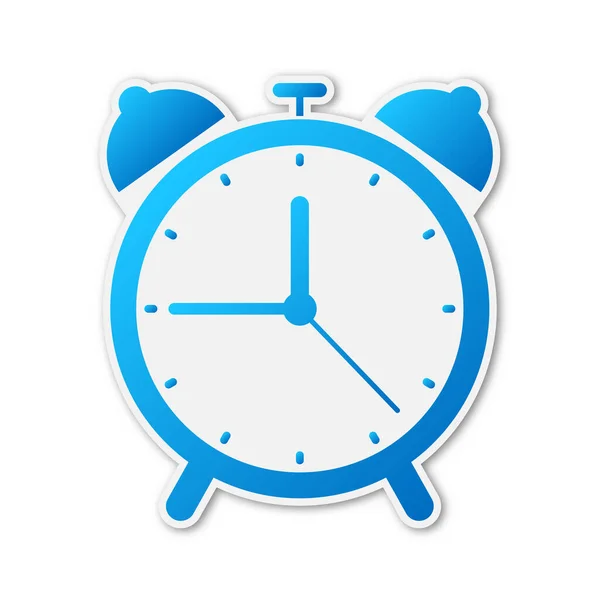 Vector de color icono del reloj . — Vector de stock