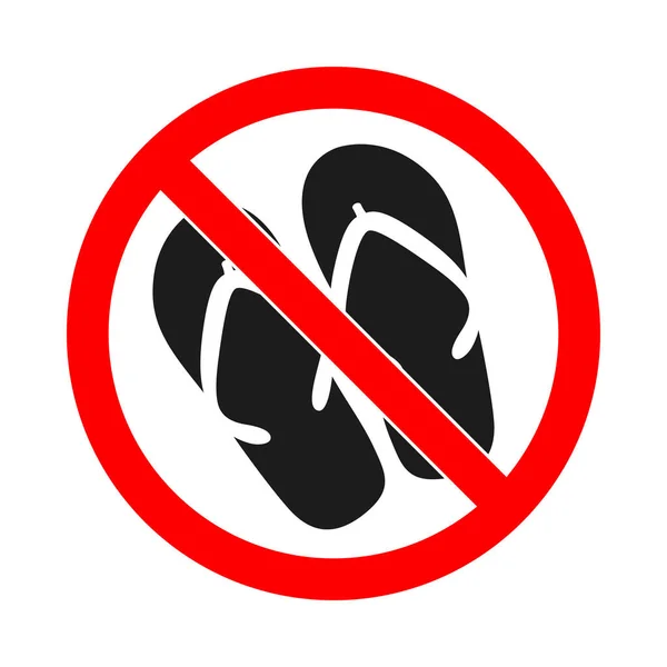 Flip Flops Allowed Sign Stock Vector Image by ©Tribaliumivanka #179992966