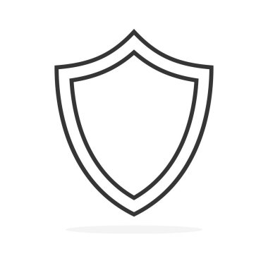 vektör kalkan simgesi