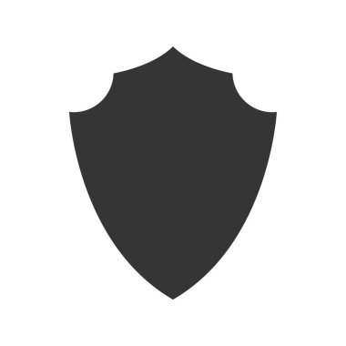 Kalkan simgesi - vektör.