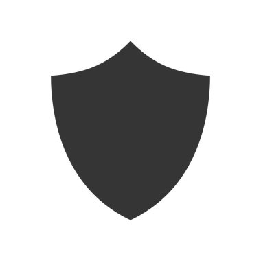 Kalkan simgesi - vektör.