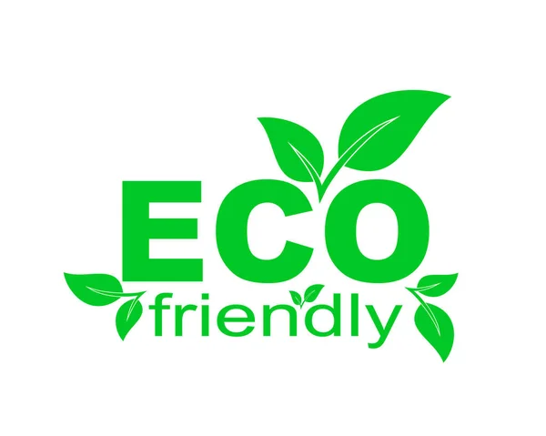 Eco Friendly Environment. Vector design element. — Stock Vector