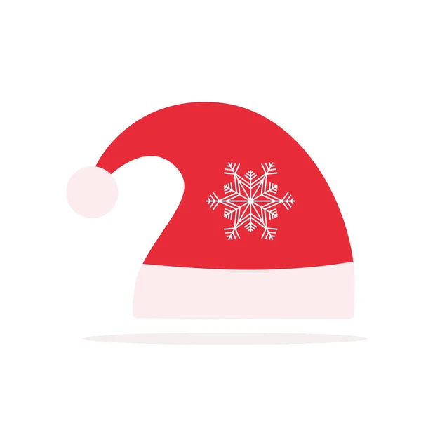 Vector icono sombrero de navidad. — Vector de stock
