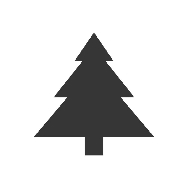 Ikona vánočního stromku - vektor. — Stockový vektor