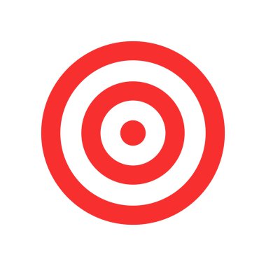 vektör hedef simgesini.