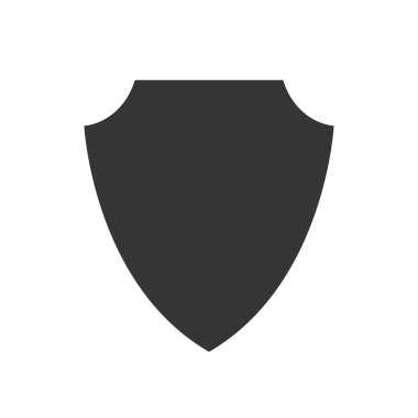 Kalkan simgesi - vektör.