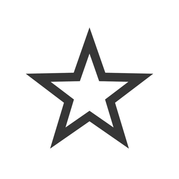 Ícone de estrela - vector . —  Vetores de Stock