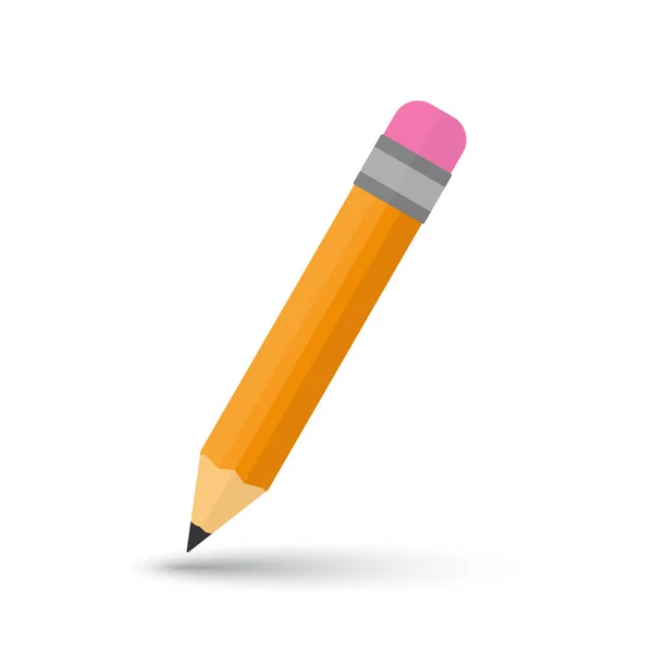 Pencil icon - vector. — Stock Vector