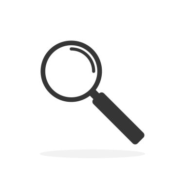 Büyüteç simgesi - vektör.