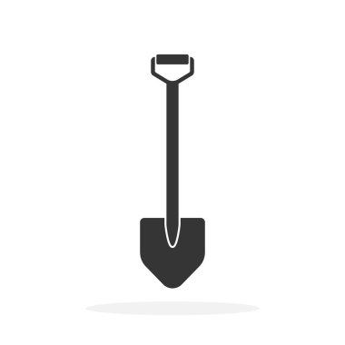 Kürek simgesi - vektör.