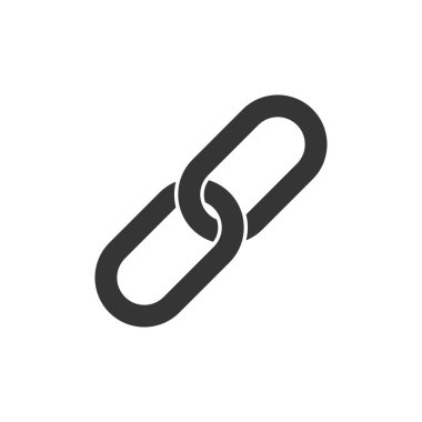 vektör zincir simgesi.