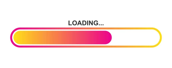 Colorful vector loading icon. — 스톡 벡터