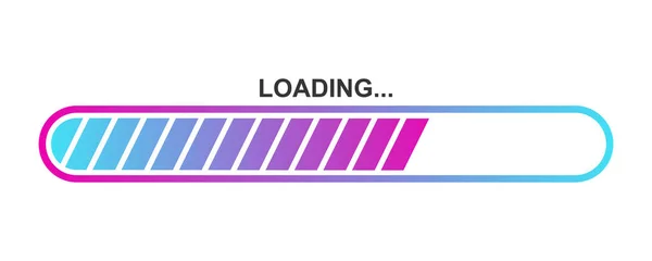 Colorful vector loading icon. — 스톡 벡터