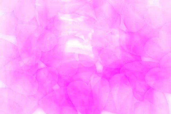 Amore, San Valentino e cuore design sfondo. Illustrazione concetto di tenue rosa morbida texture cuori lenitivi. Per la celebrazione di amore, matrimonio o coppia, passione e sentimento, o avvolgere roba . — Foto Stock