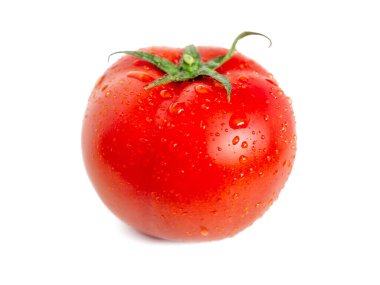 su damlaları ile domates