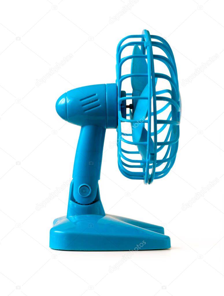 Blue Table Fan