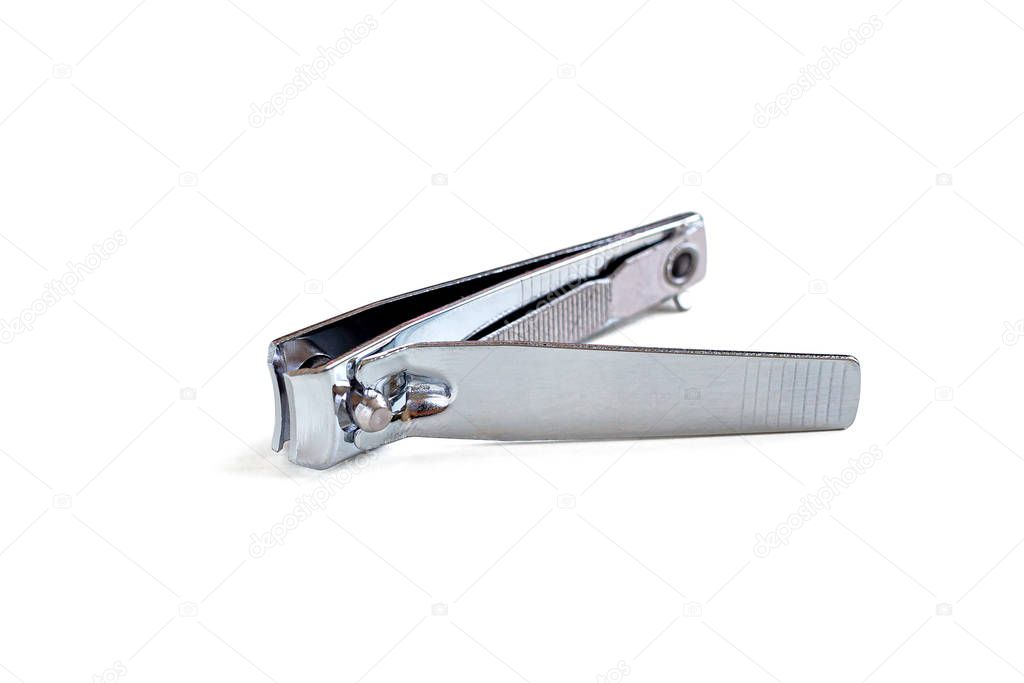 Chrome nail clippers, for manicure and pedicure