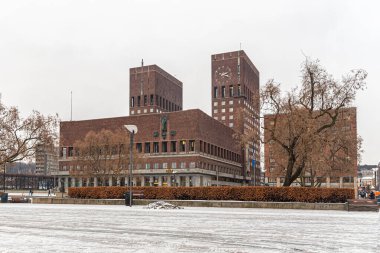 Oslo Belediye Binası manzarası