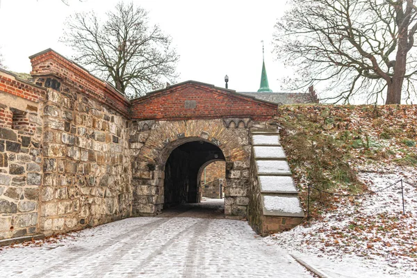 Portes de la forteresse d'Akershus à Oslo — Photo