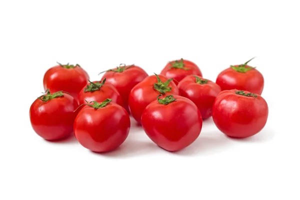 Red tomatoes isolated — Stock Photo, Image