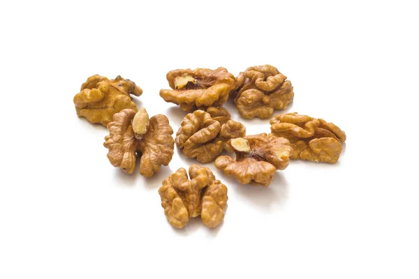 Очищенный грецкий орех — стоковое фото