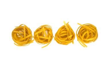 Pasta in the form of nests