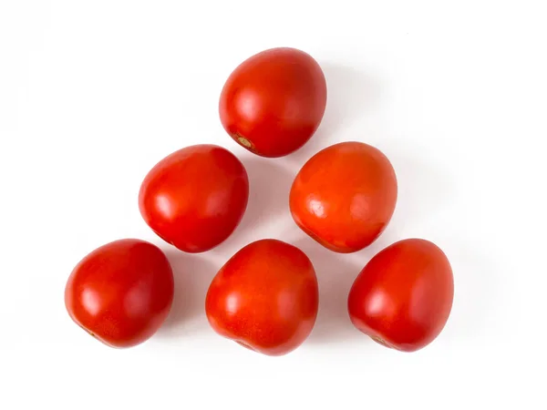 Triangle of tomatoes — 图库照片