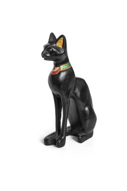 Egyptian souvenir - black cat made of ebony
