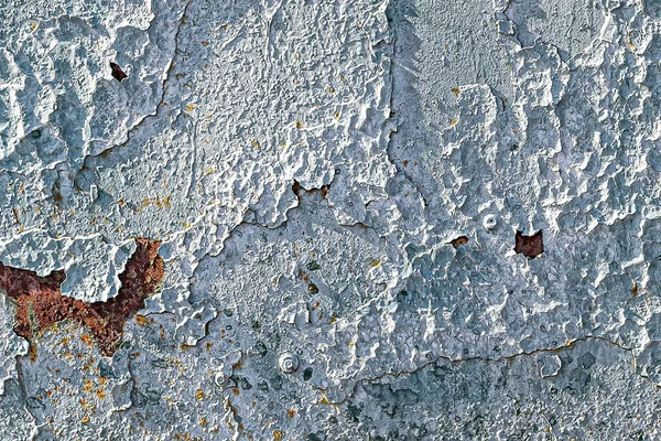 Background Image Old Textured Paint Covered Cracks Rust Applied Several — Stock Photo, Image