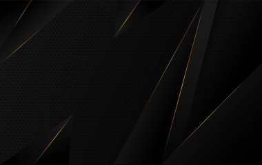 Altın çizgileri olan geometrik arkaplan.