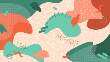 Pop sanat tarzında soyut arkaplan.