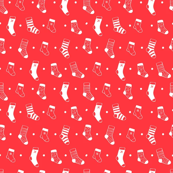 Merry Christmas pattern. — Stock Vector