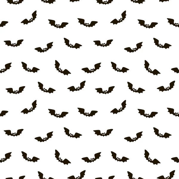 Halloween seamless vector pattern. — Stock Vector