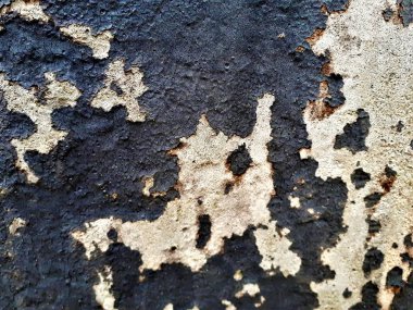  Lekeleri, desenleri ve bulanıklığı olan soyut bir duvarın yakın çekimi. Duvar kağıtları, kartlar, arkaplanlar için tasarım.