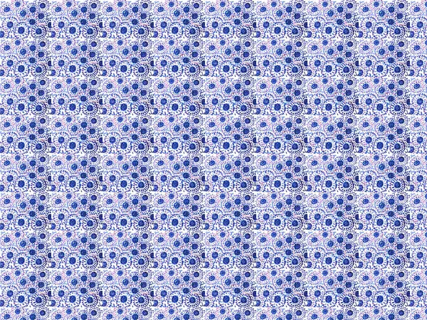 Absztrakt Minta Kék Ibolya Minták Virágok Formájában Kézzel Festett Akvarell — Stock Fotó