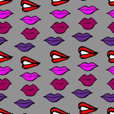 Yakın plan kadın ruju. Tebrik kartı, ambalaj kağıdı, arkaplan, kıyafet baskısı için tasarım..